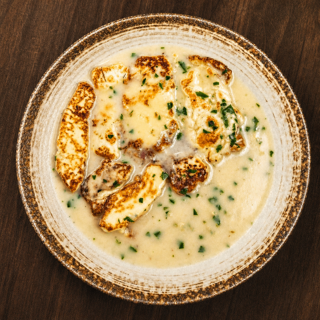 Halloumi Saganaki