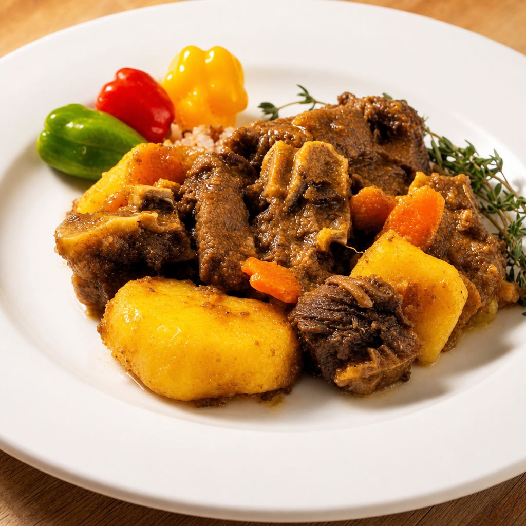 Curry Goat.