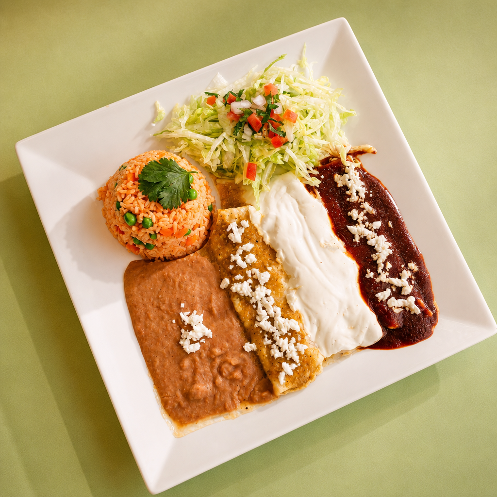 Enchiladas Bandera