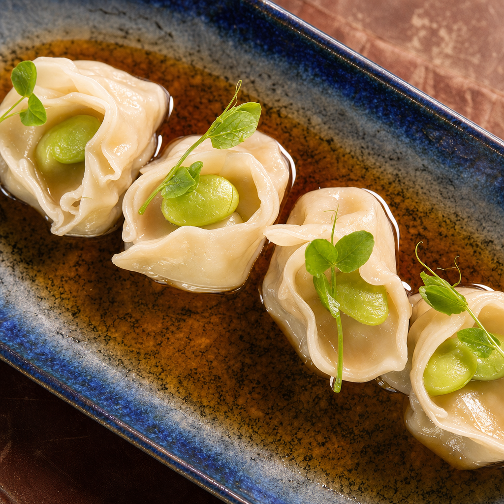 Edamame Dumplings