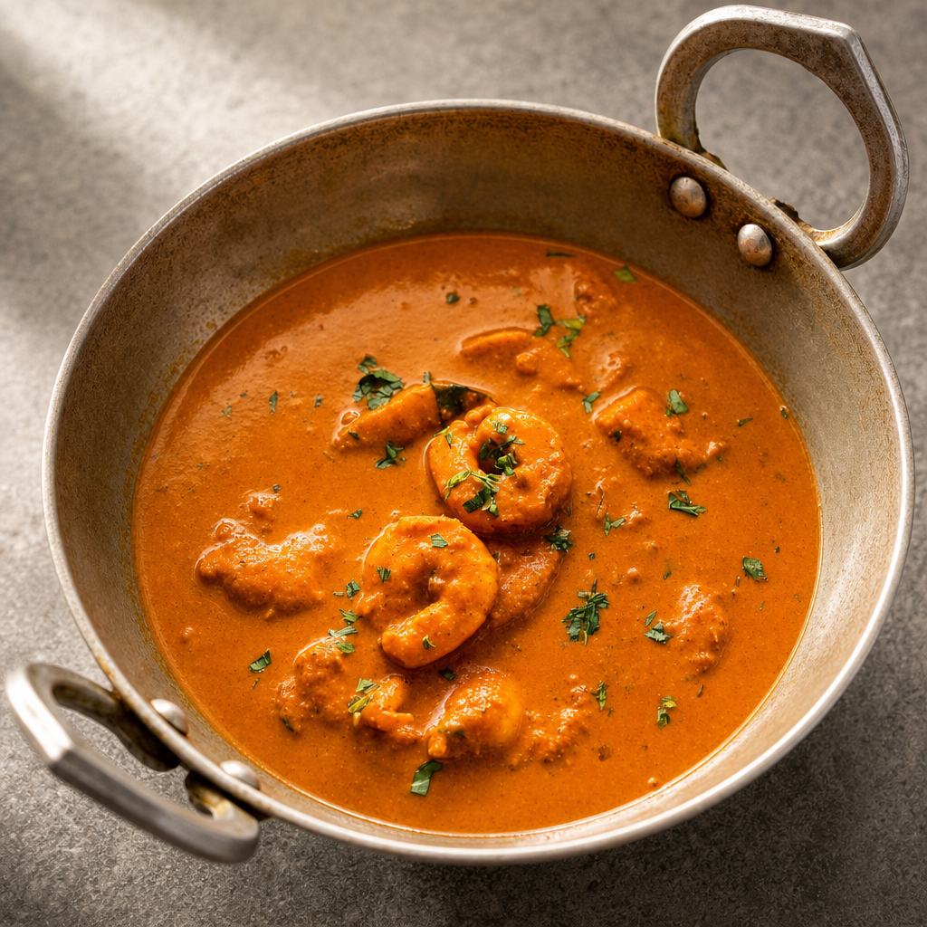 Malabar Shrimp Curry.