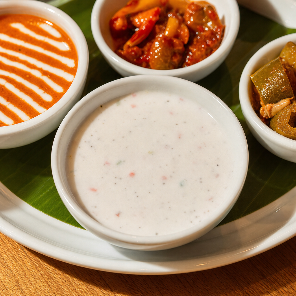 Cucumber Raita.