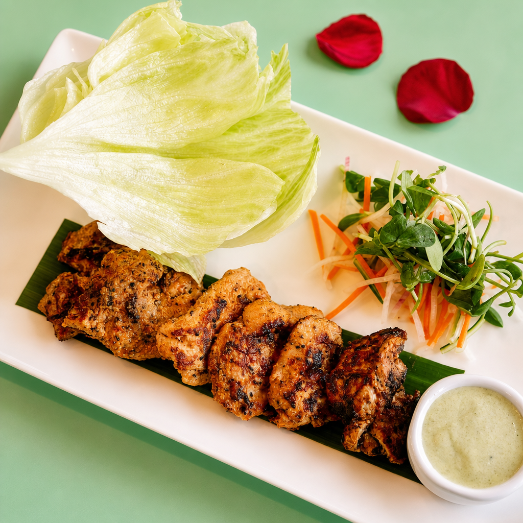 Black Pepper Chicken Tikka.