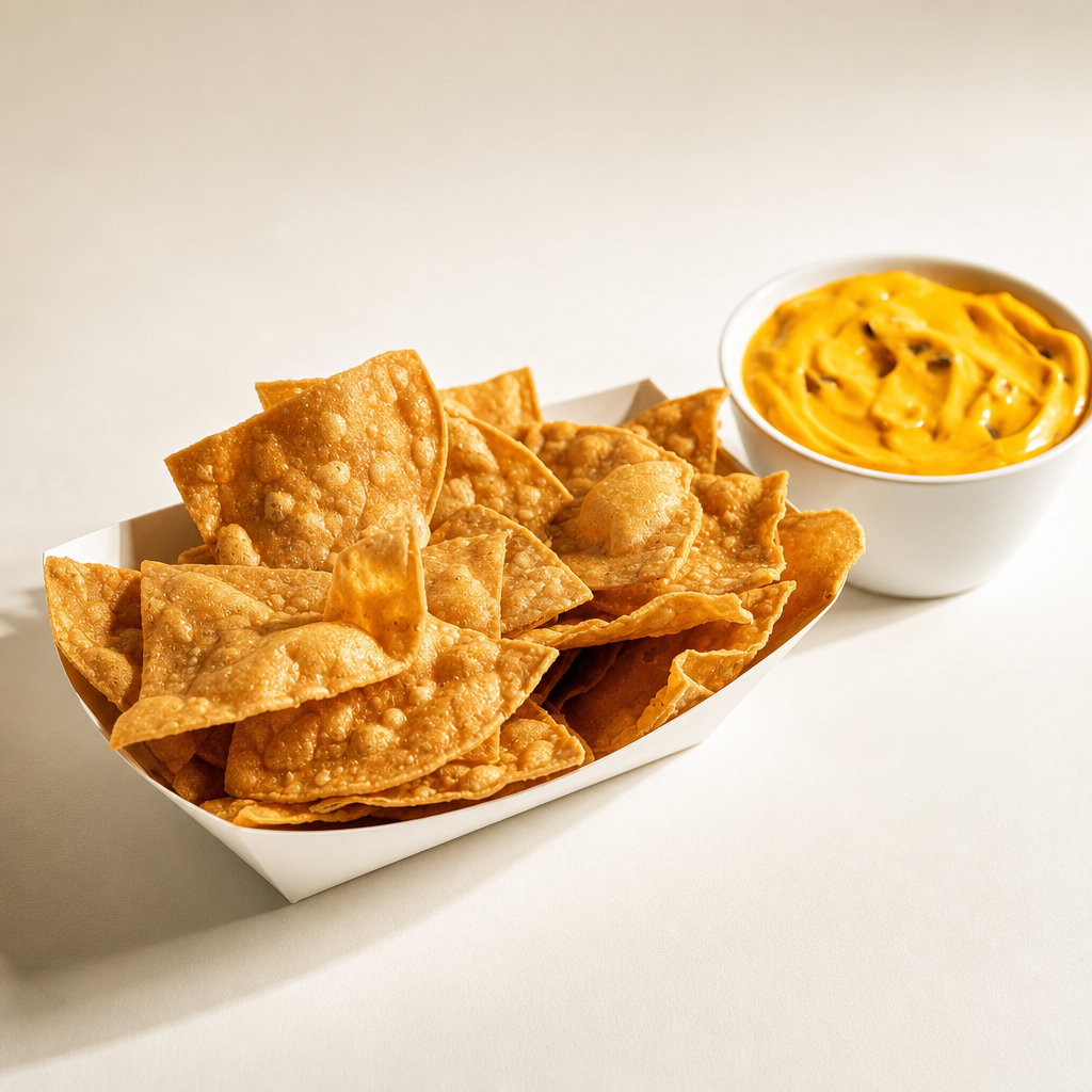 Chips & Nacho Cheese Dip.