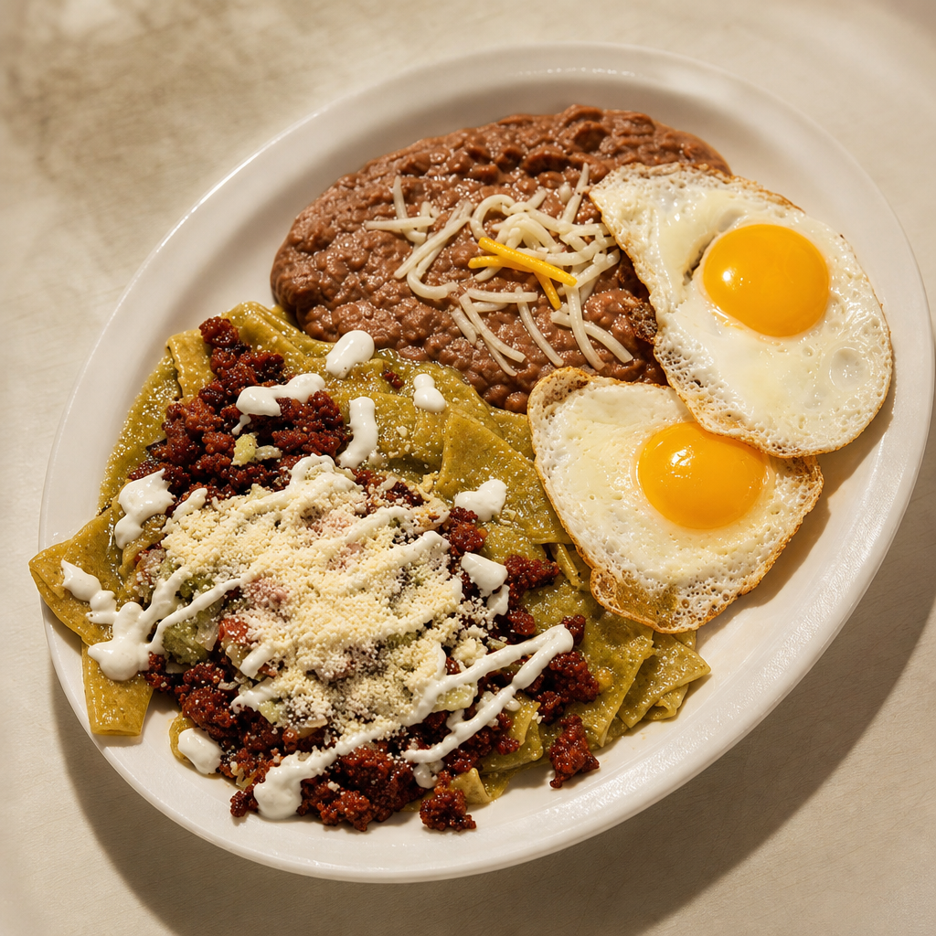 Chilaquiles Plate