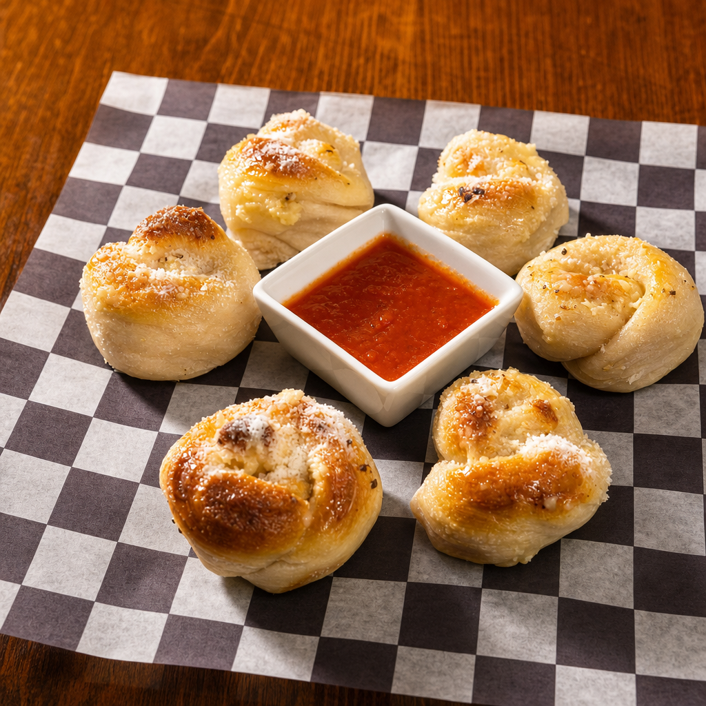 Garlic Knots (6 Pieces)