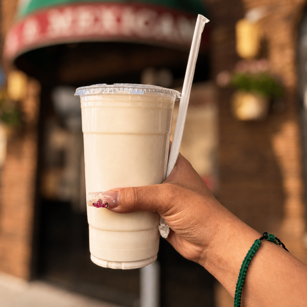 Agua de horchata.