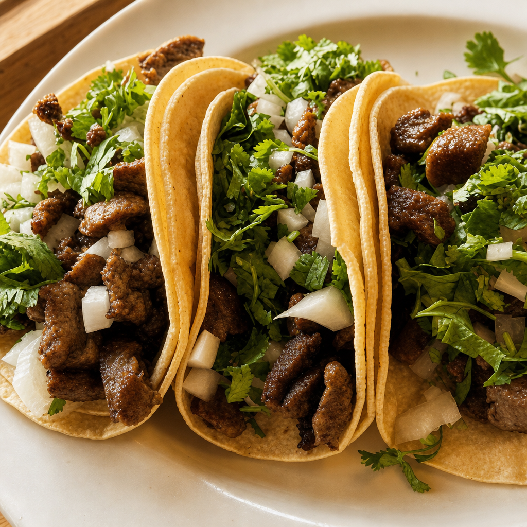 Bistec Tacos.