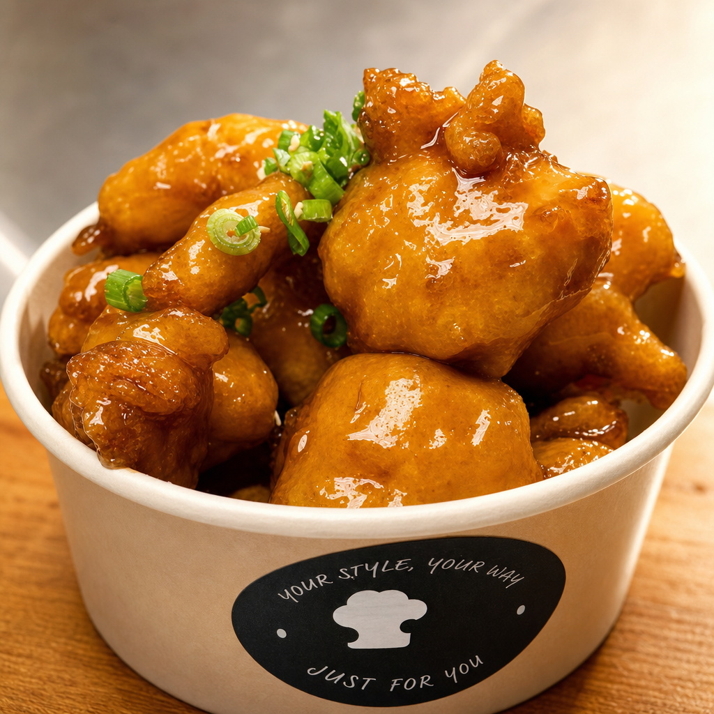 Large Crispy Honey Chicken Bowl