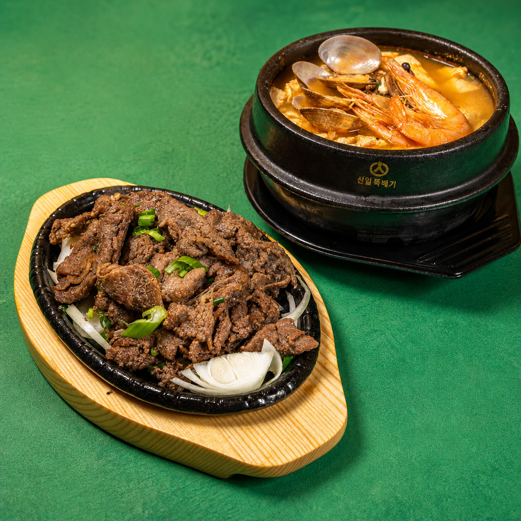 BBQ + Tofu Soup