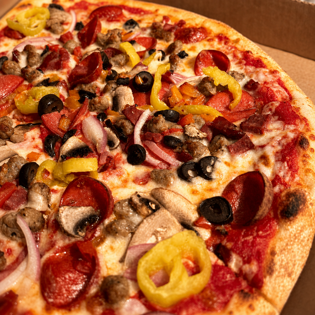 Kitchen Sink Pizza
