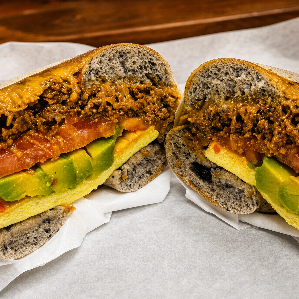 Chorizo Bagel