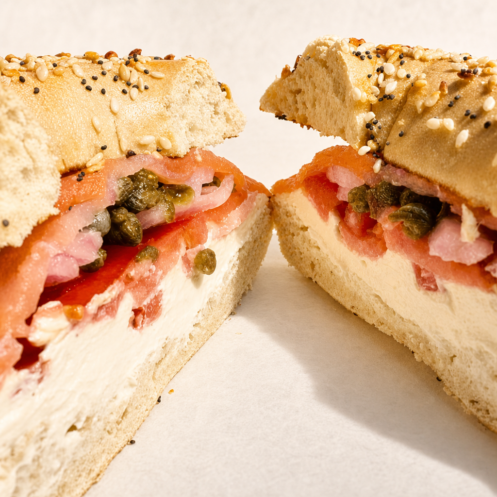 Bagel with Lox & Cream Cheese