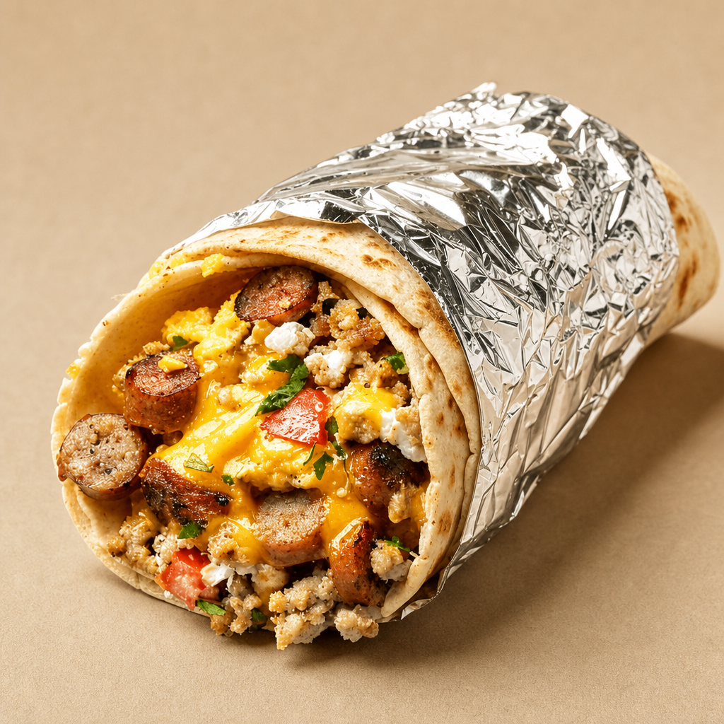 Sausage Burrito.