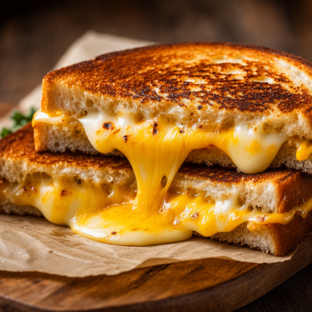 Grilled Cheese Sandwich.