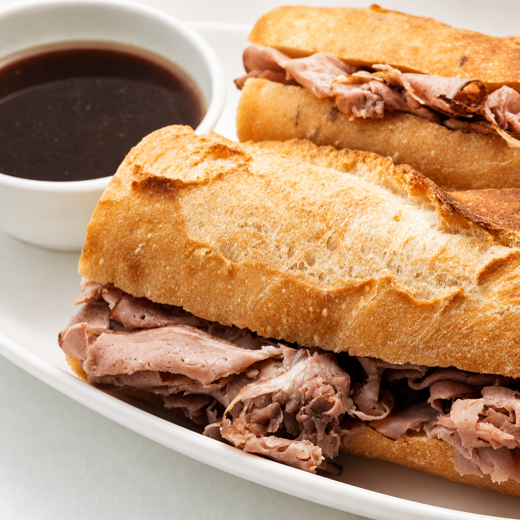 Newman's French Dip Panini.