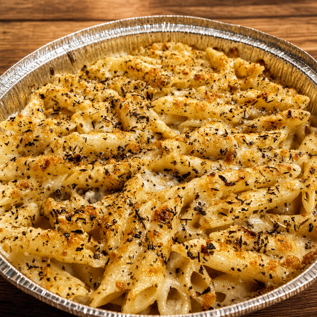 Penne Alfredo.