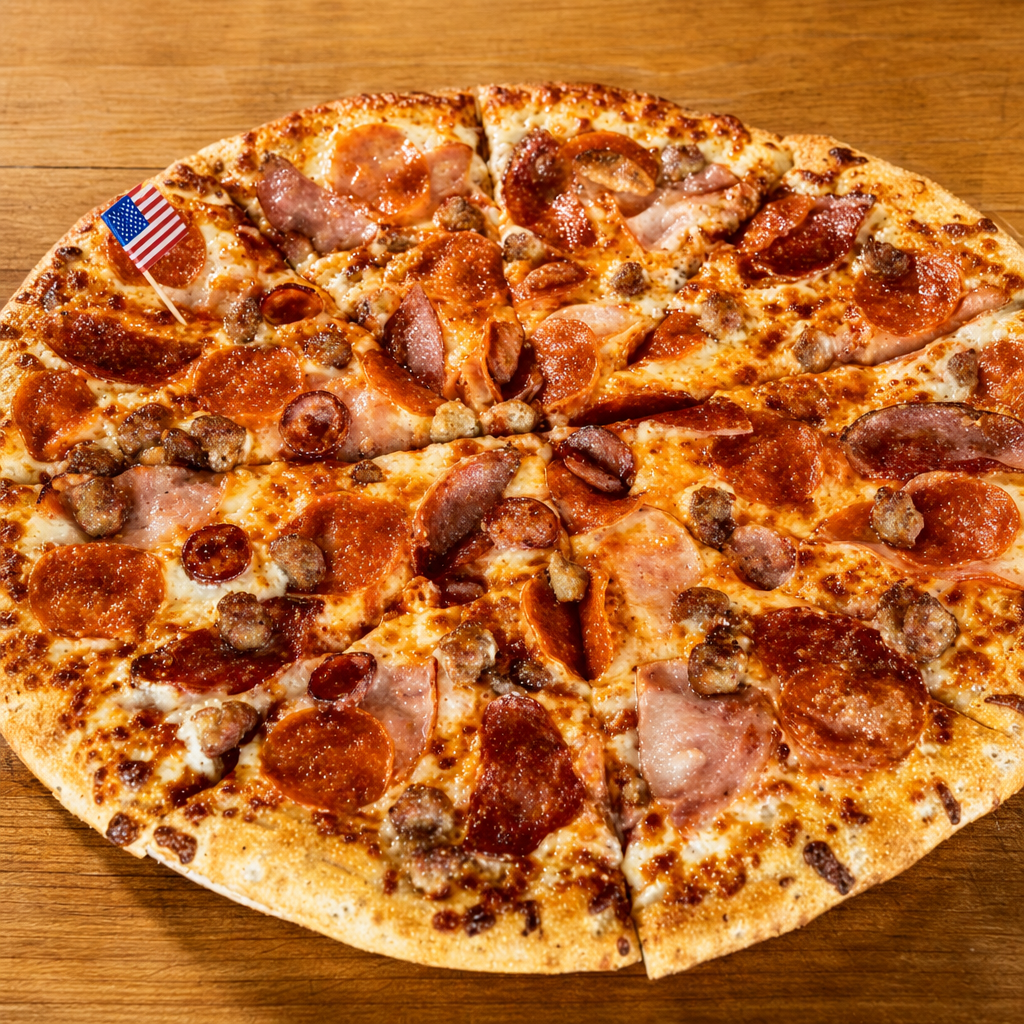 Five Toppings Pie (10").