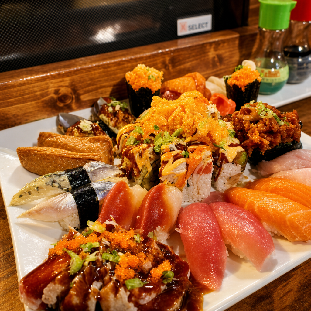 Sushi and Sashimi Combo