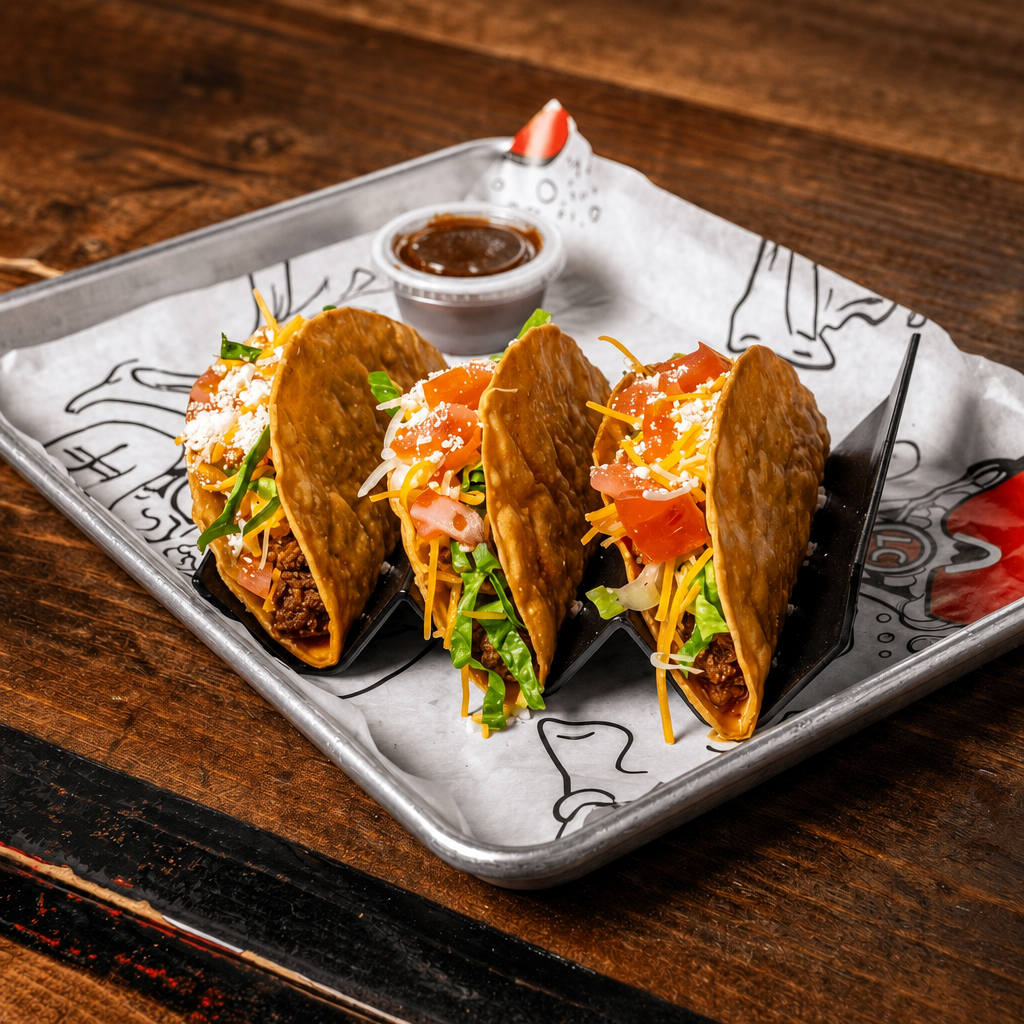 Crispy Beef Tacos