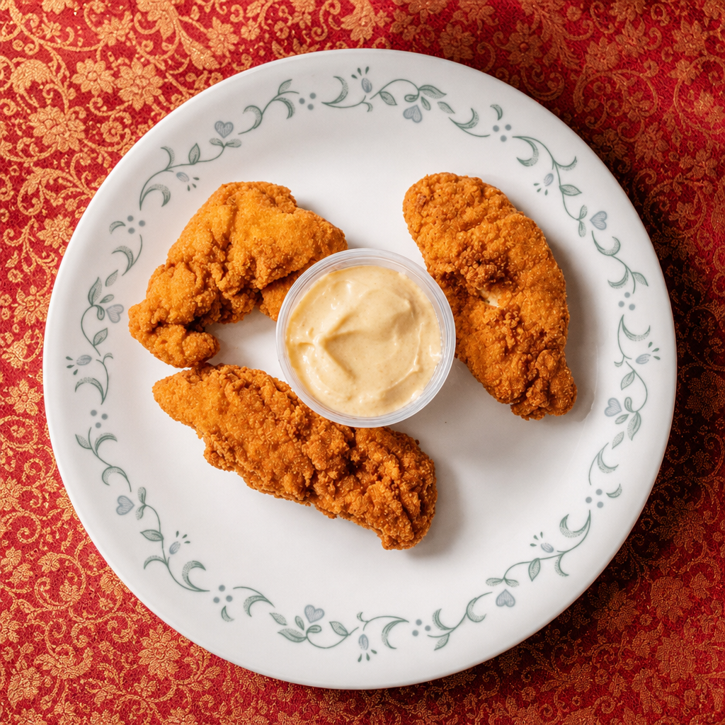 Chicken Fingers (Serves 10).