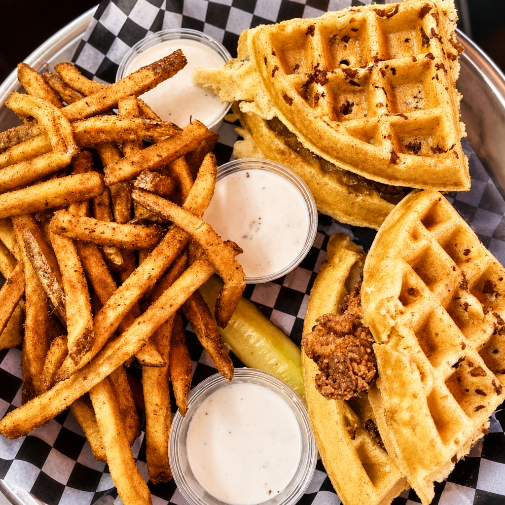 Chicken & Waffle Sandwich