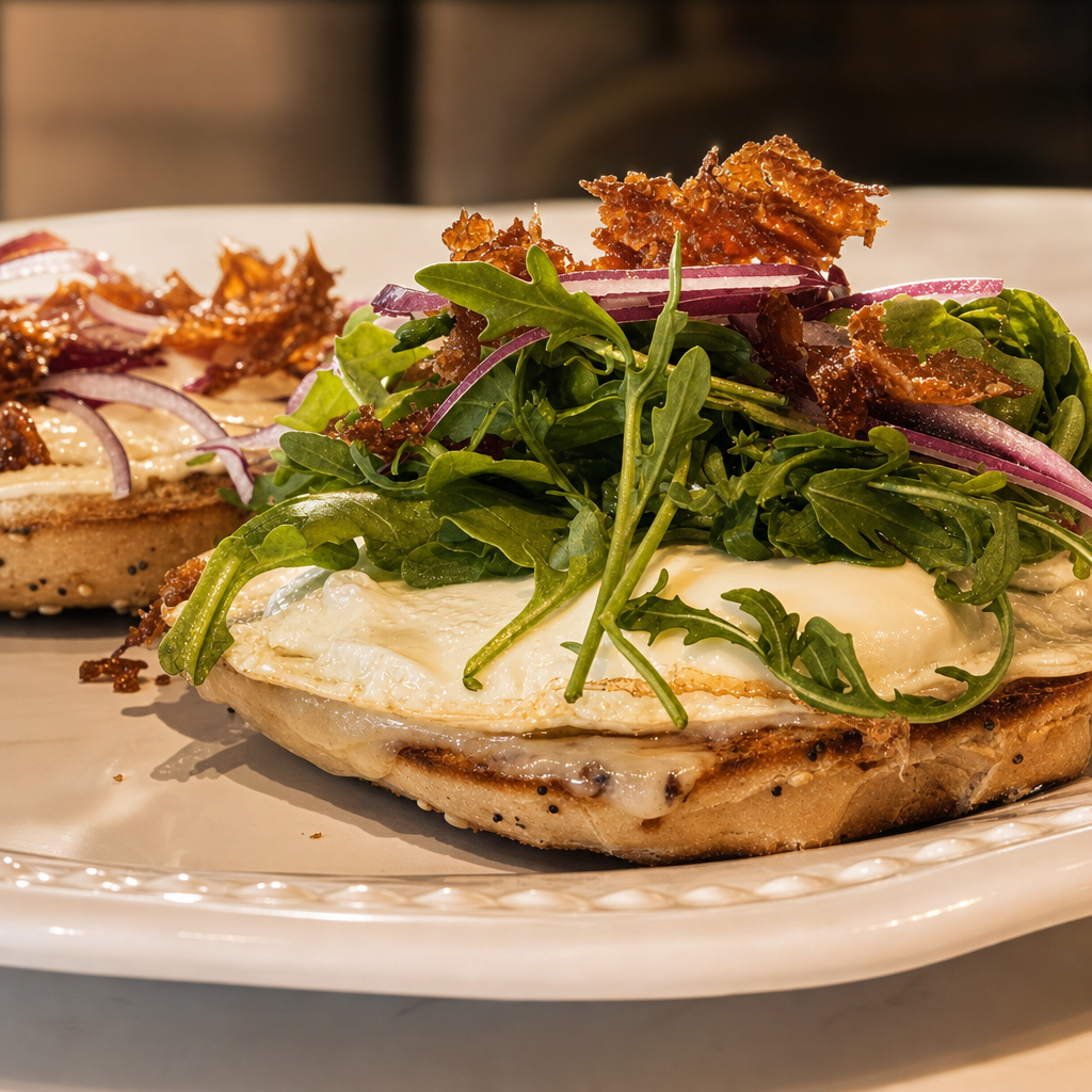 EVERYTHING BAGEL SANDWICH