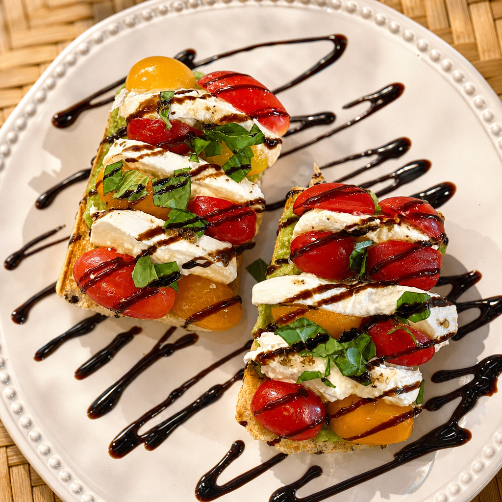 BROCATO’S - CLASSIC CAPRESE BURRATA TOAST