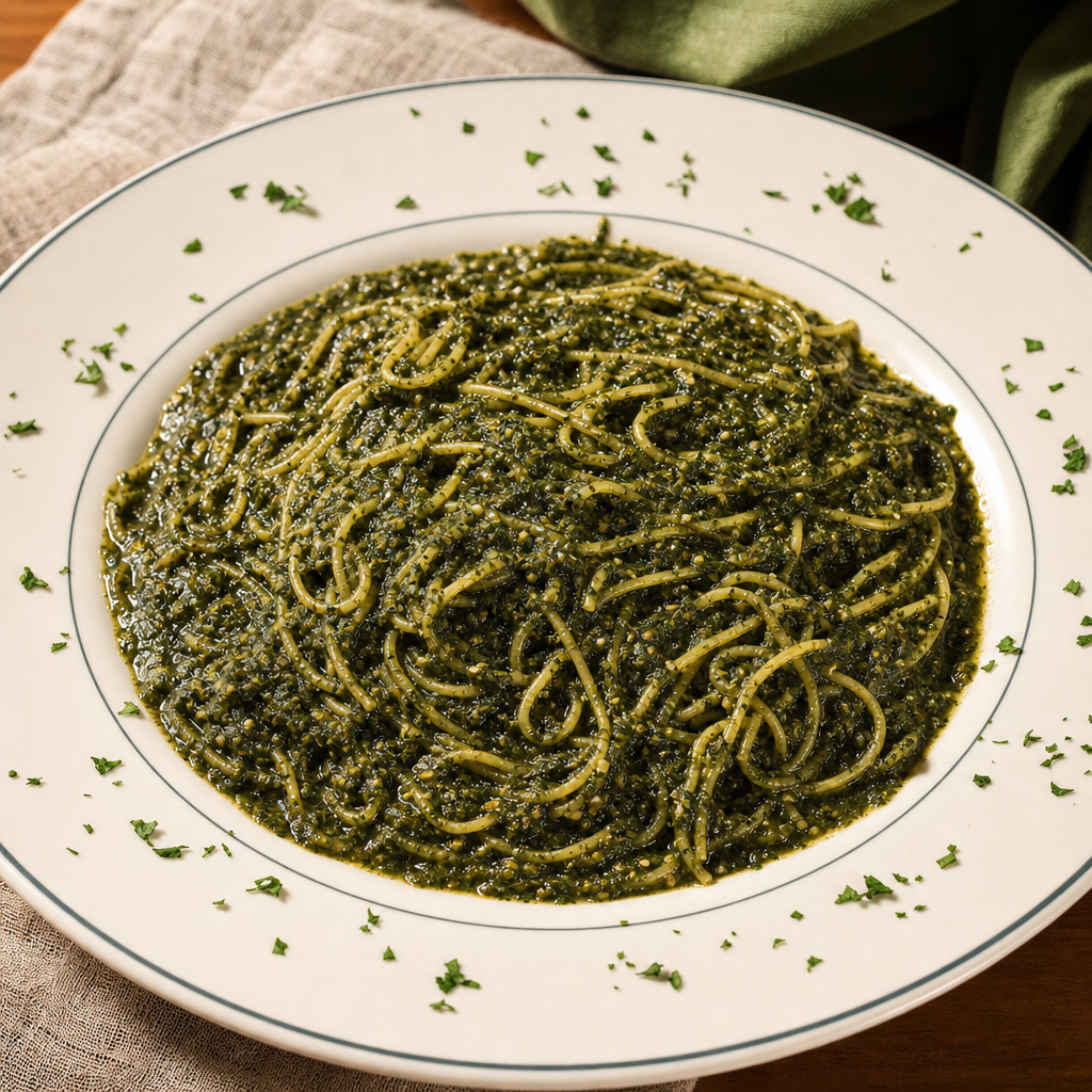Pesto Pasta.