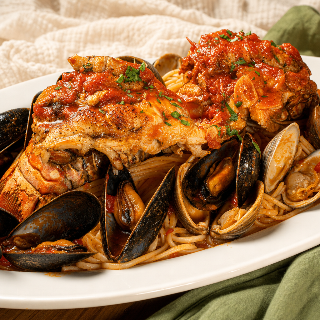 Lobster Fra Diavlo.