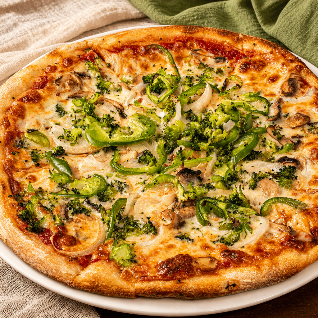 Primavera Pizza (Gluten Free Pizza Crust - 6 Slices 12").
