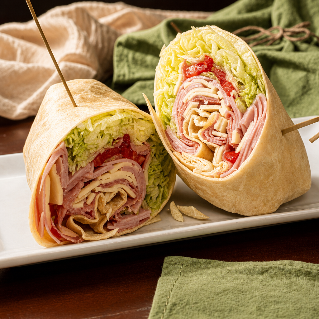 Combination "Italian Sub" Wrap.
