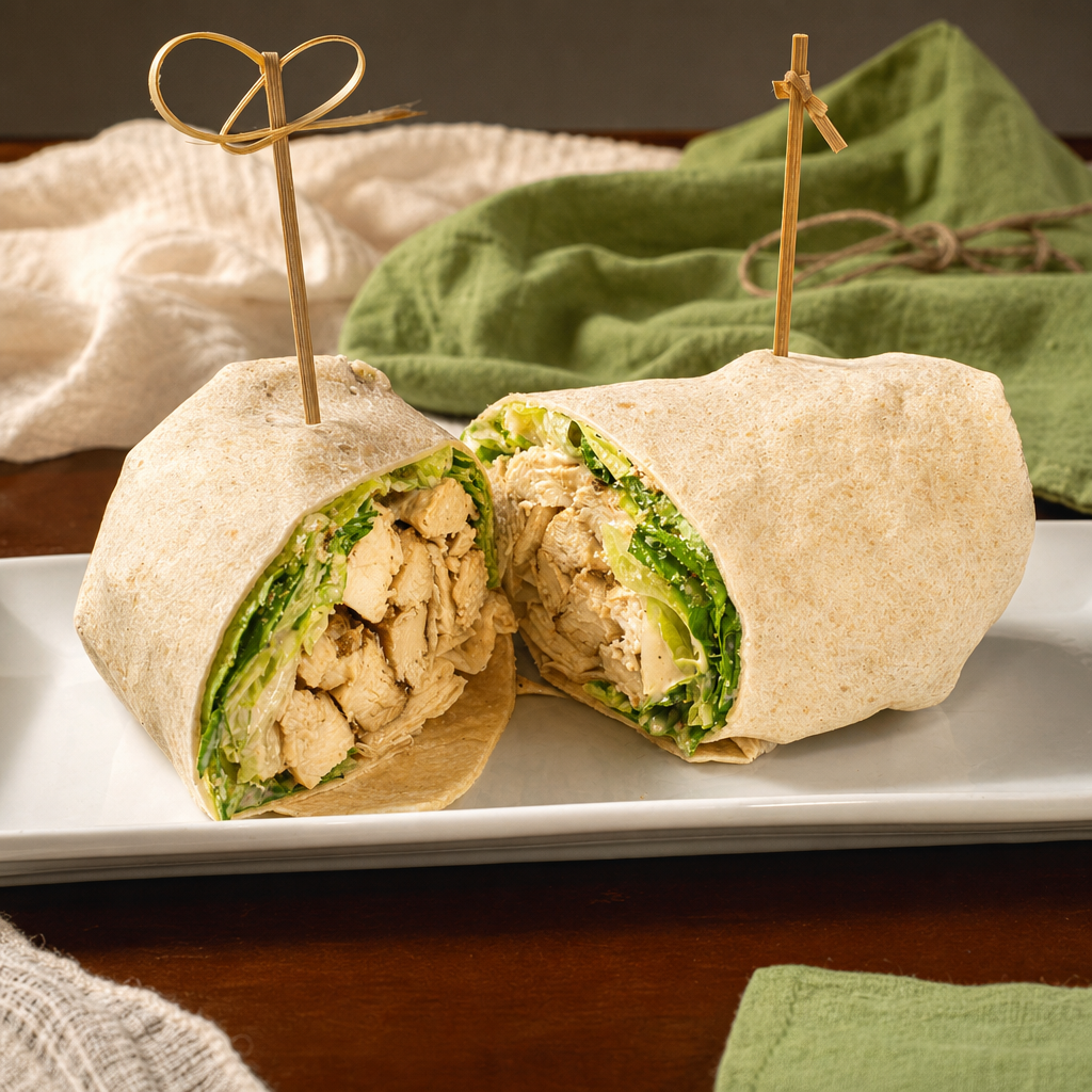 Chicken Caesar Wrap.