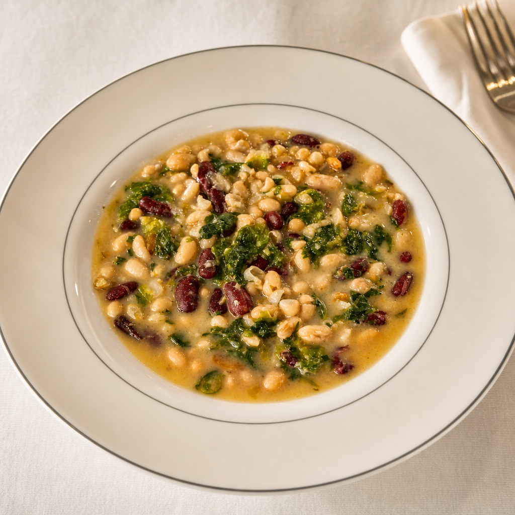 Escarole & Beans Soup.