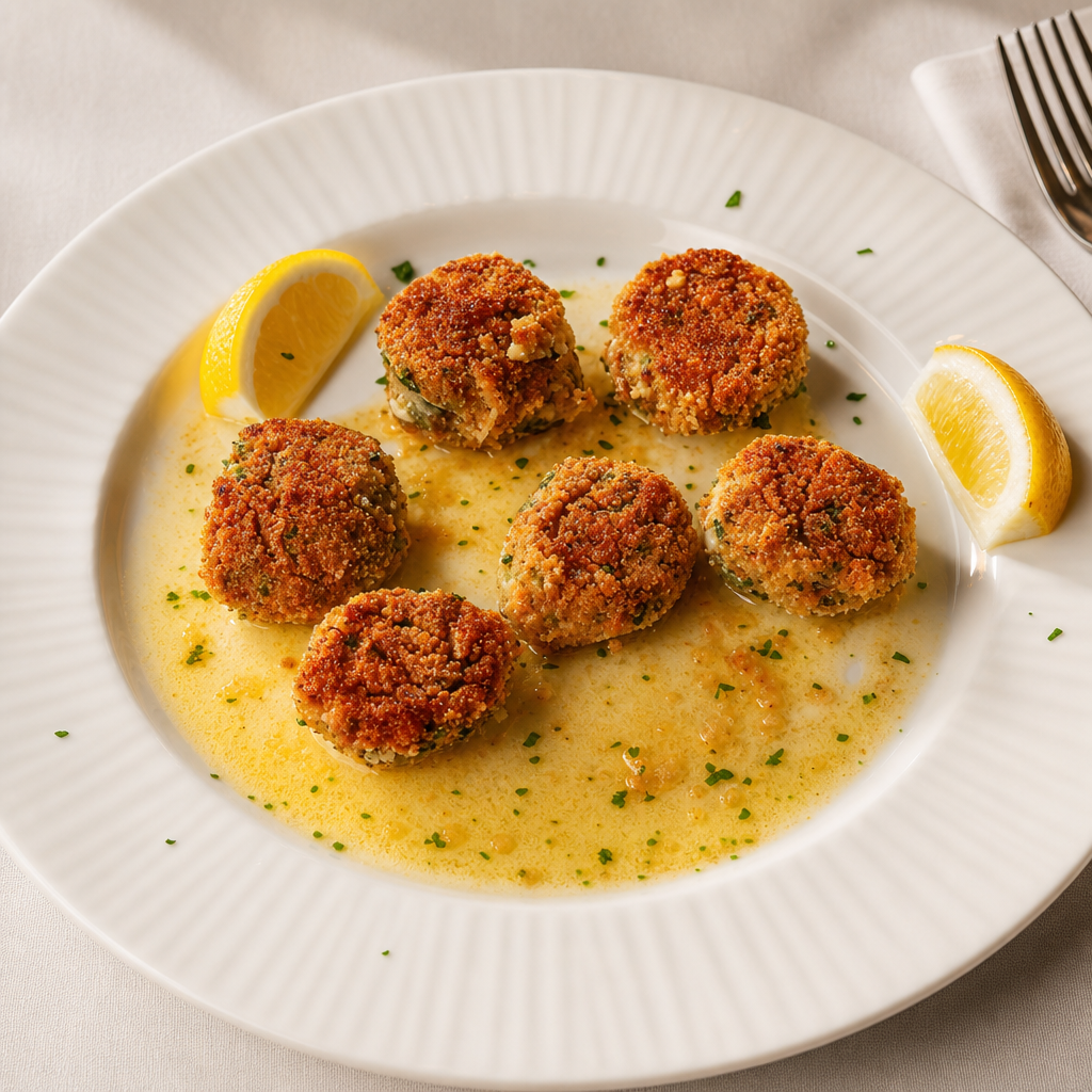 Clams Oreganata.