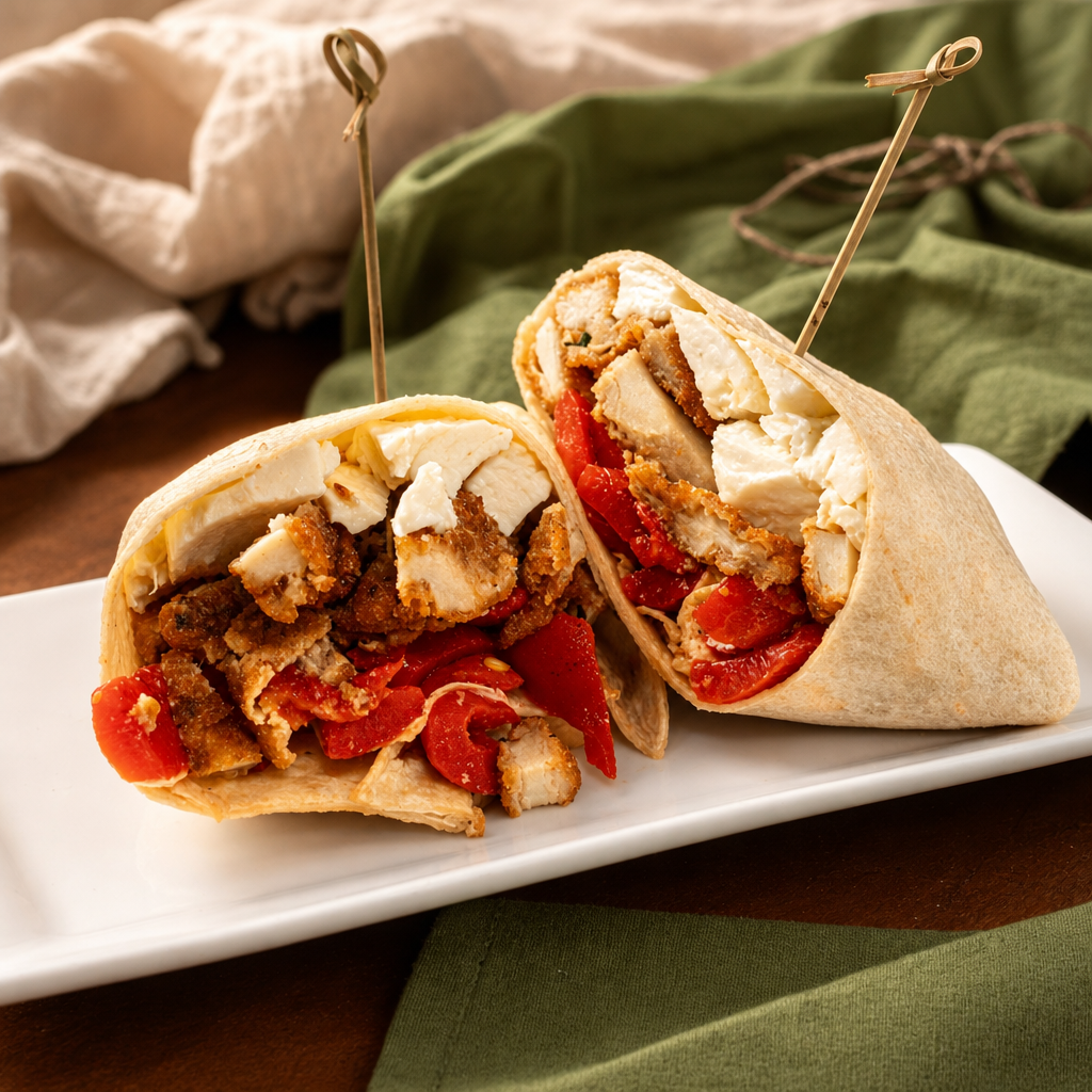 Italian Chicken Wrap.