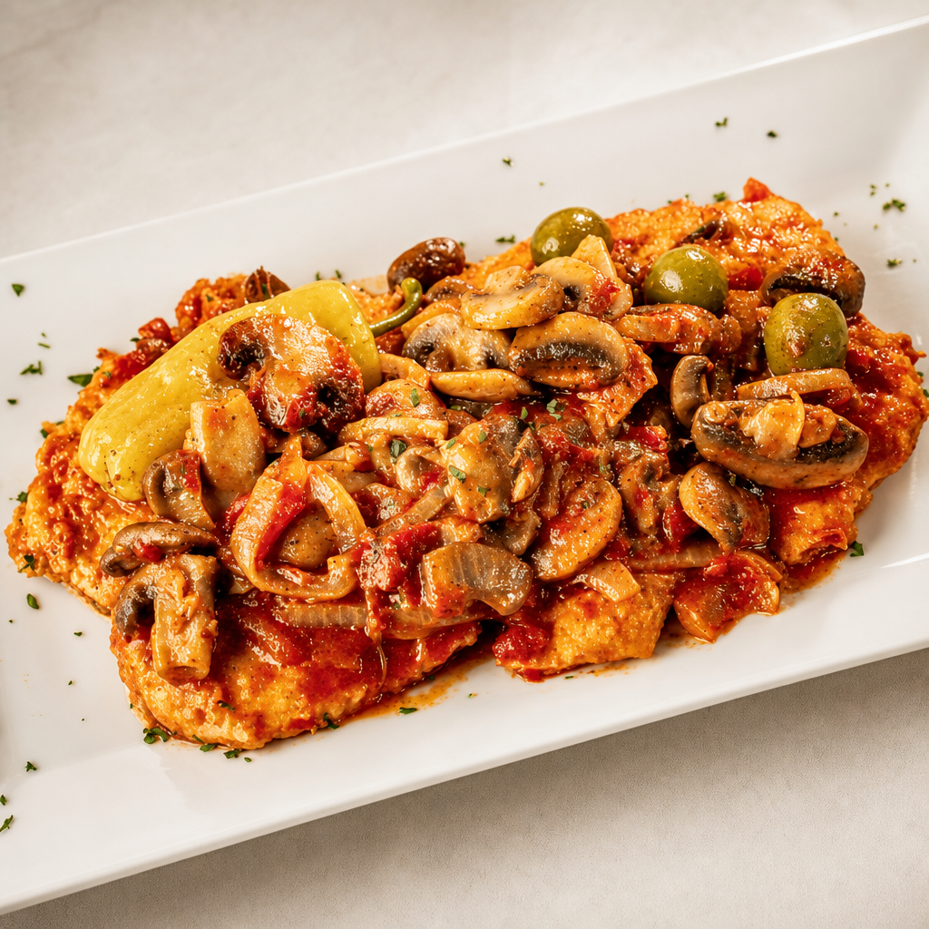 Chicken Cacciatore.