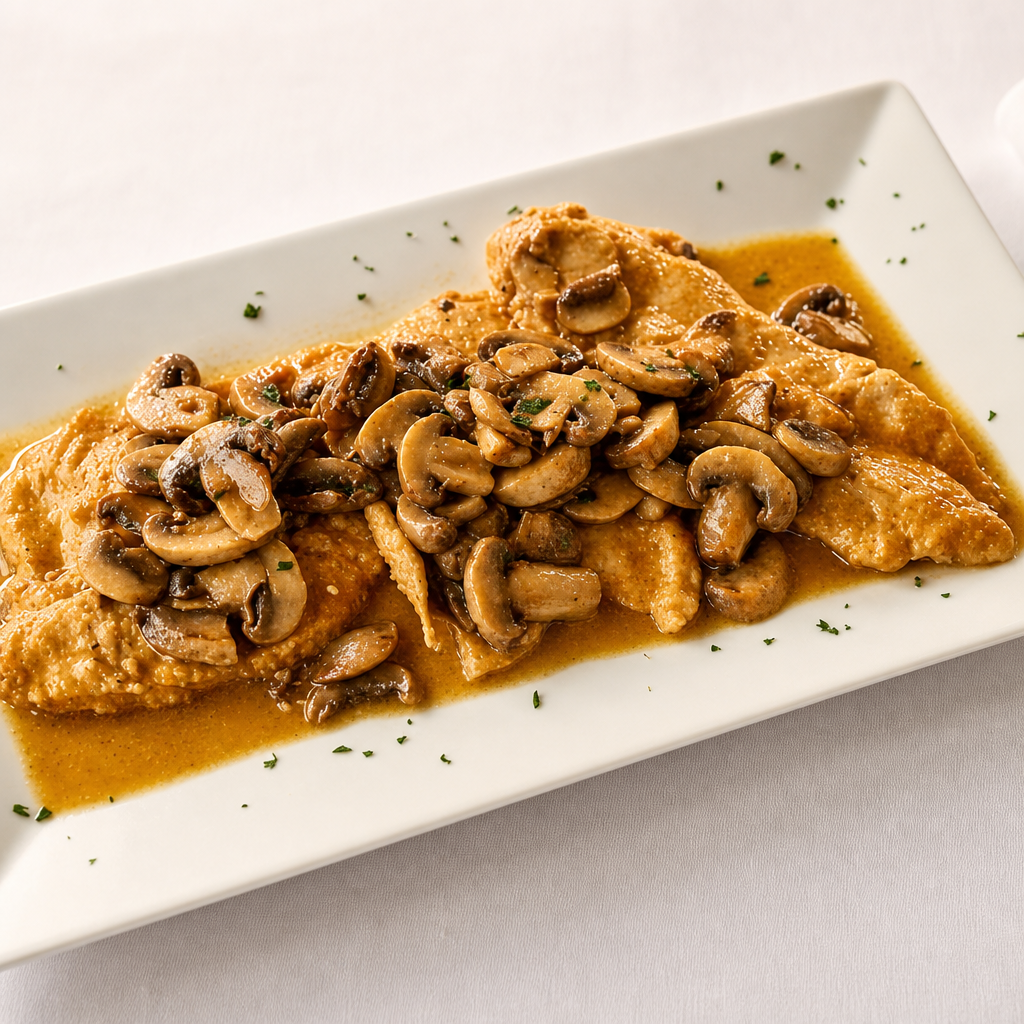 Chicken Marsala.