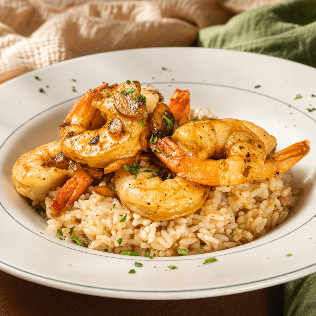 Shrimp Scampi.