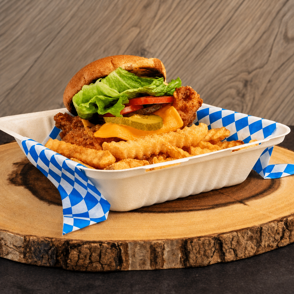 Broaster Crispy Chicken Sandwich