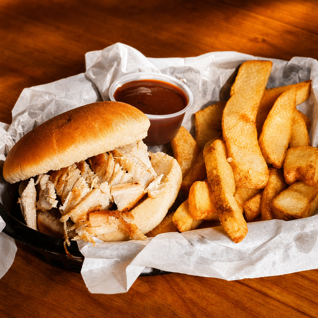 BBQ Chicken Sandwich.