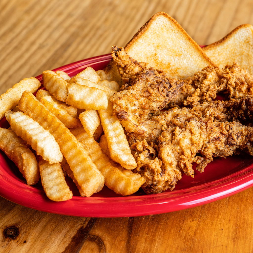 Chicken Finger Plate.