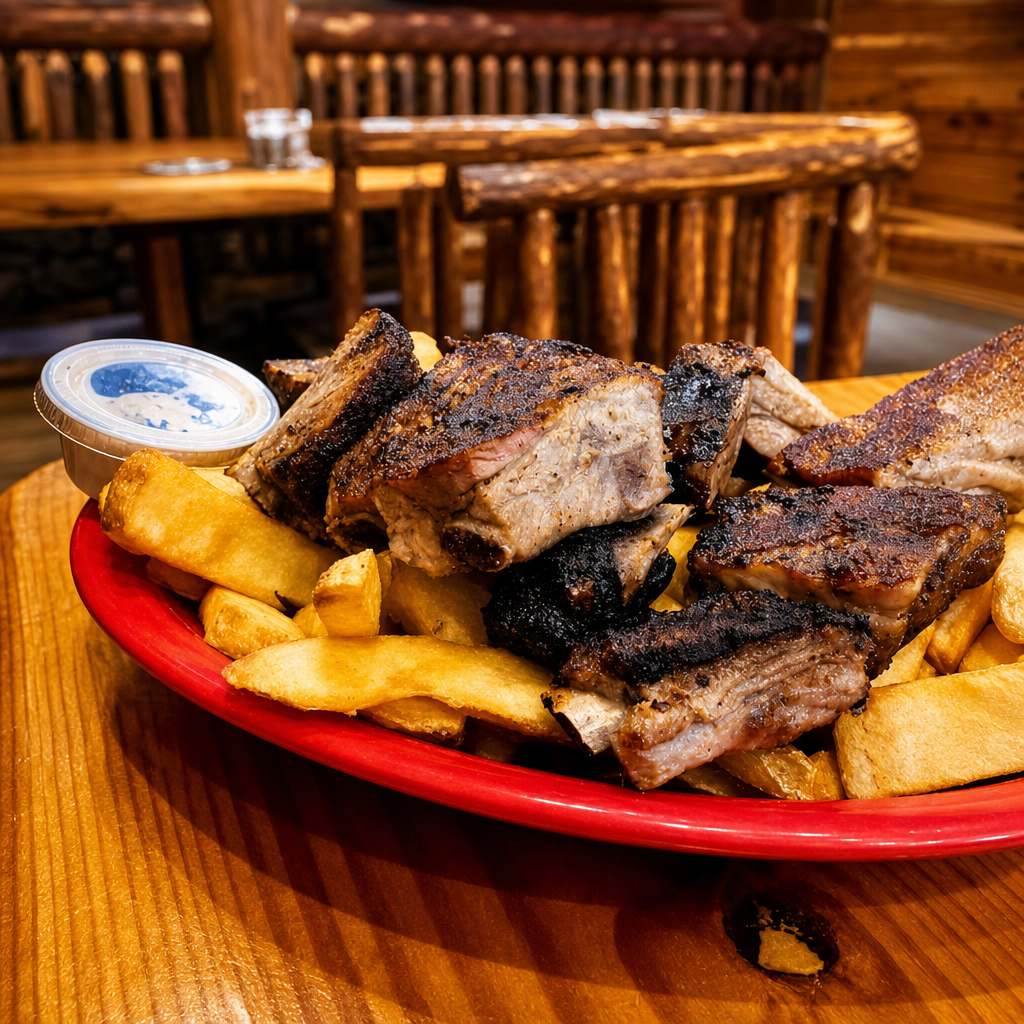 BBQ Riblets.