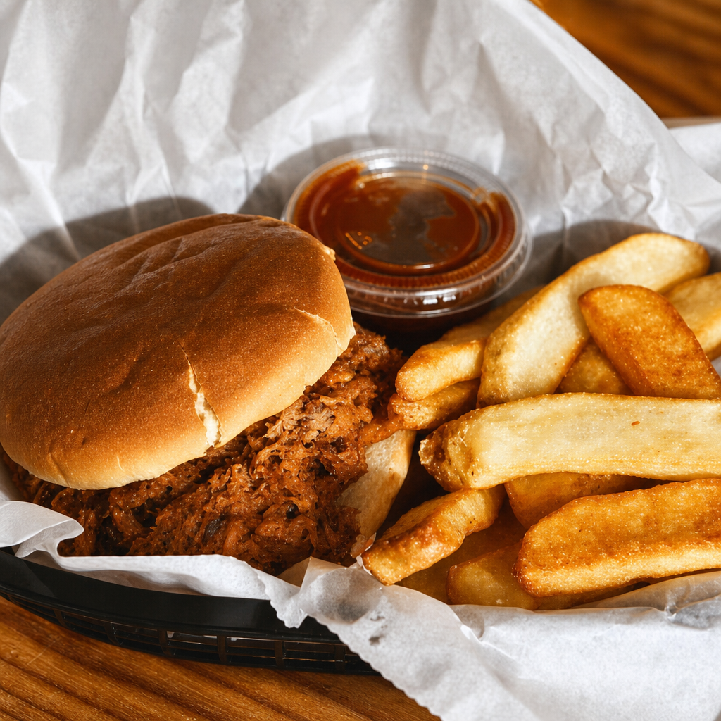 Little B Pork Sandwich.