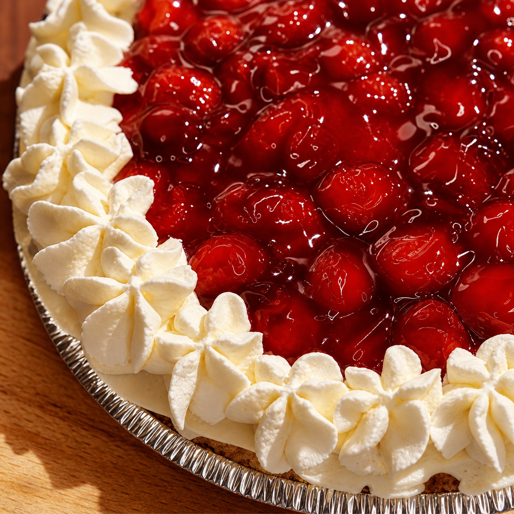 No Bake Cherry Cheesecake