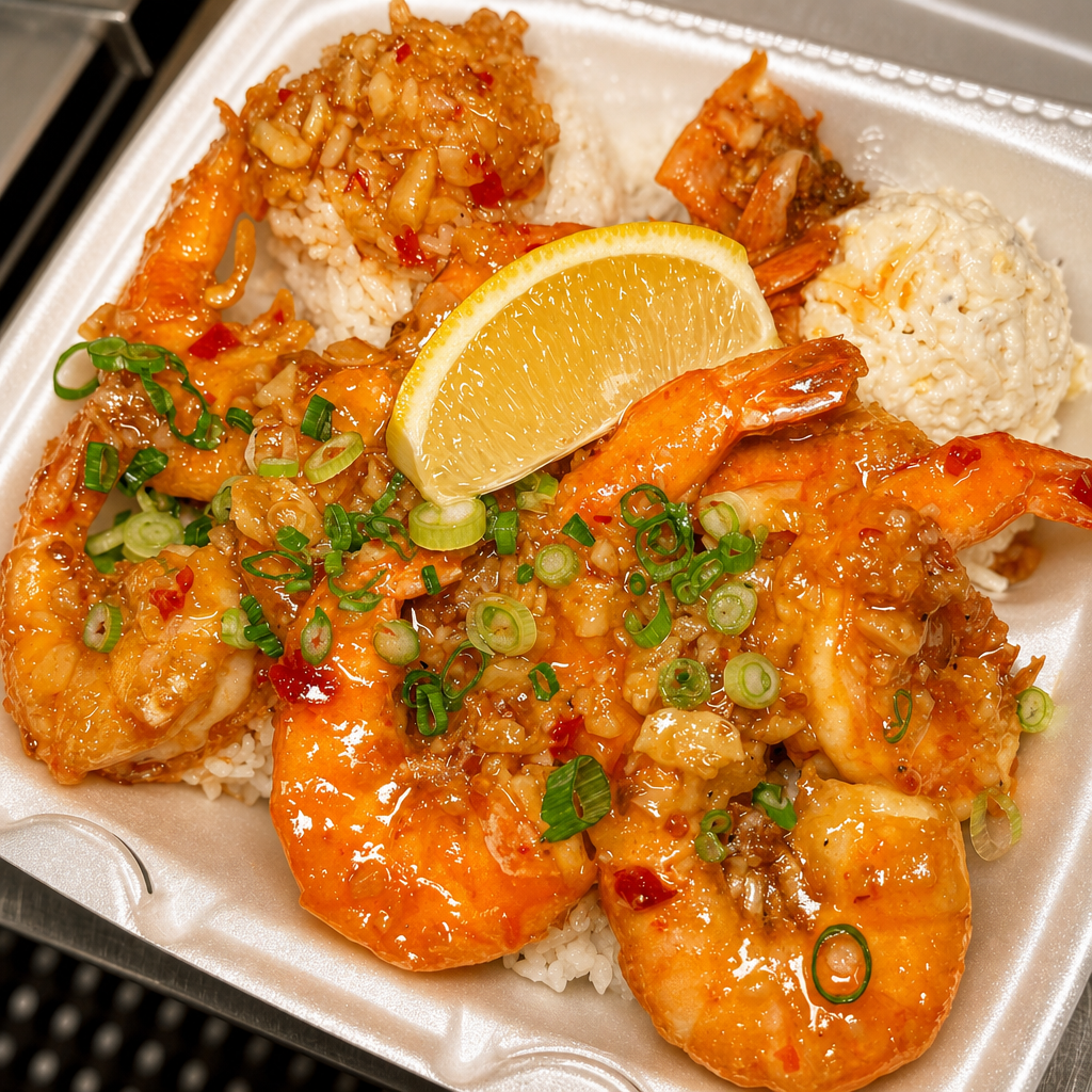 Sweet & Spicy Garlic Shrimp (Shell On)