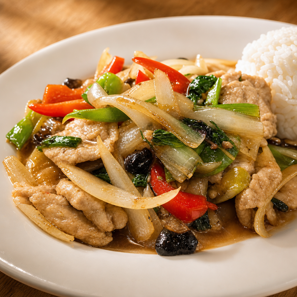Pad Prik + Rice *Lunch.