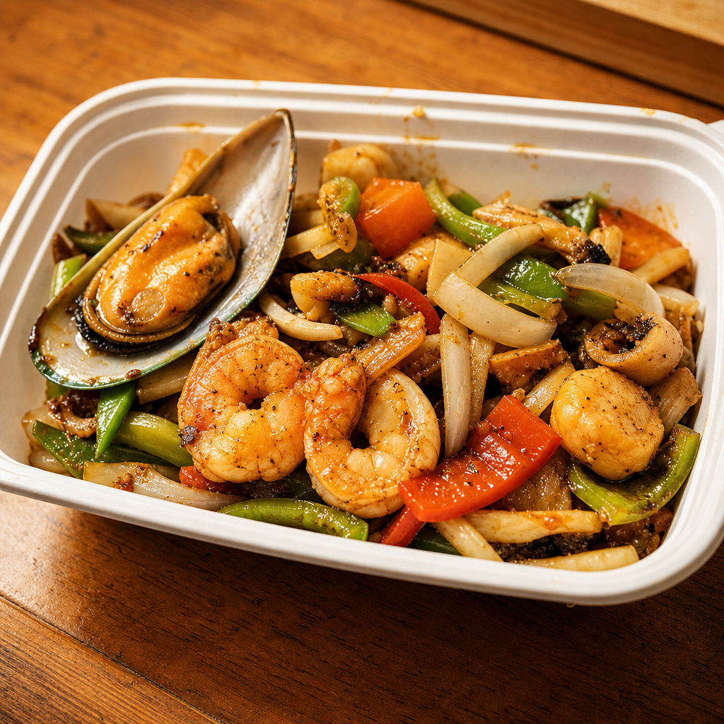 Basil Seafood + Rice.