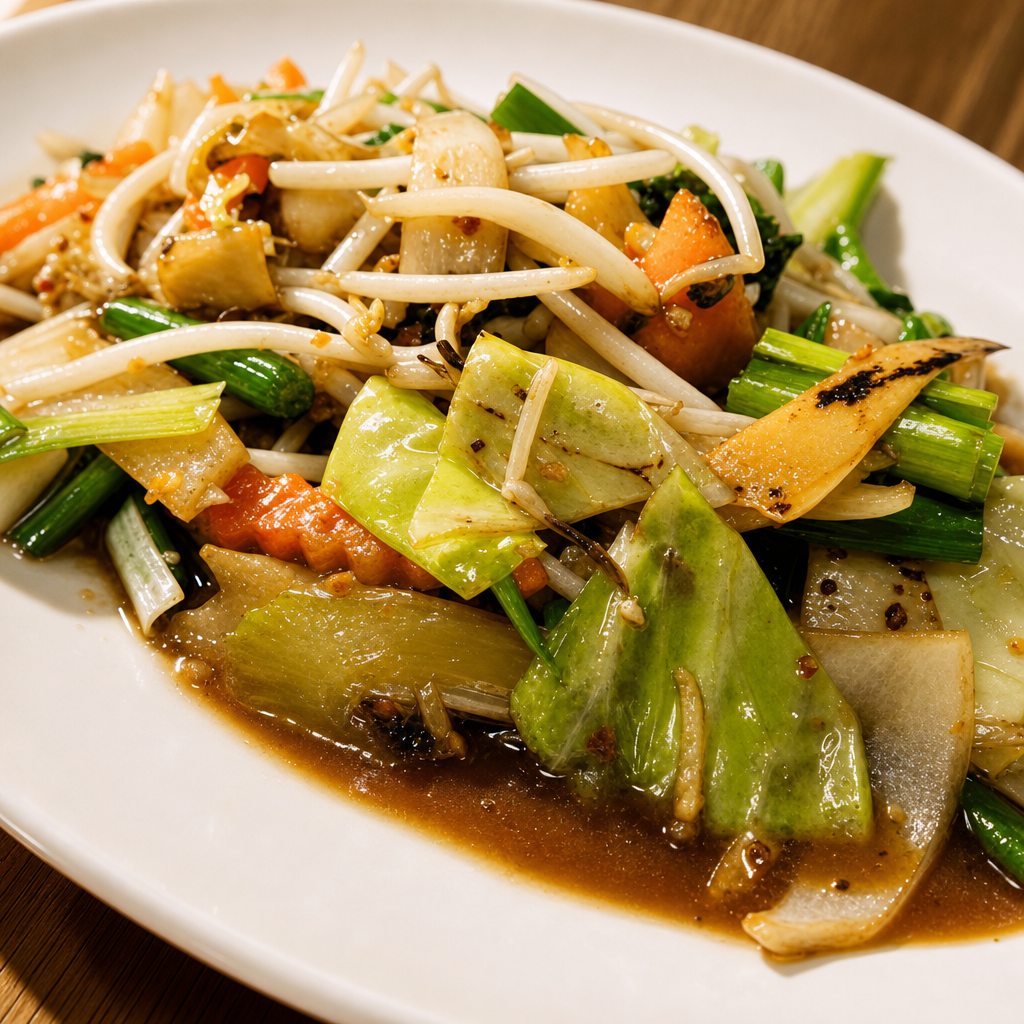 Vegetable + Rice.