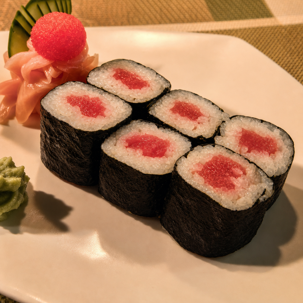 <Tuna Roll* $10.